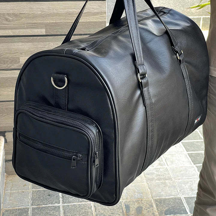 Premium Leather Duffle Bag