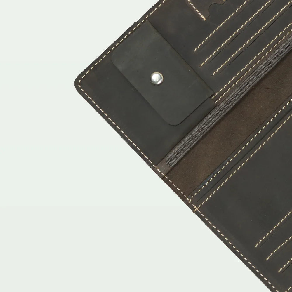 Premium Leather Travel Organizer