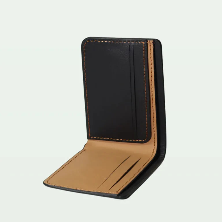 Handcrafted Bi-Fold Wallet in Genuine Leather