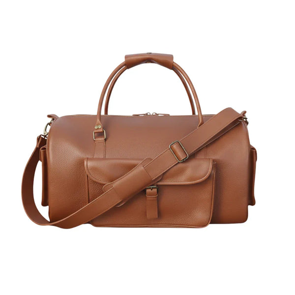 Softy Leather Duffel Bag Travel & Weekender Bag