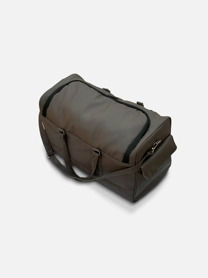 The Organized Leather Duffle Bag